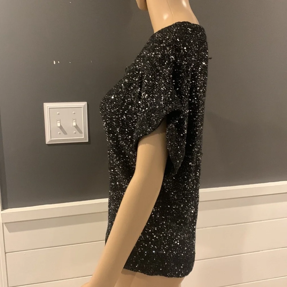 H by Halston top sweater  size M - Picture 3 of 4